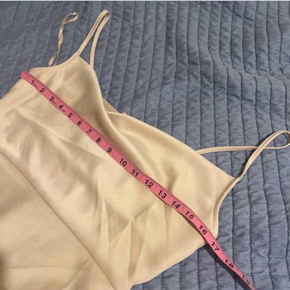 BHLDN Cali Satin cowl neck satin midi dress NWT - Picture 9 of 10